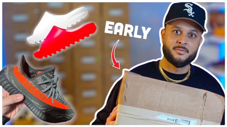 EARLY YEEZY UNBOXING, Rumored New YZY Slides? + More!!