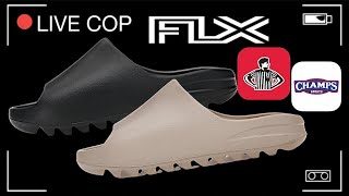LIVE COP FLX RESULTS YEEZY SLIDE ONYX & PURE