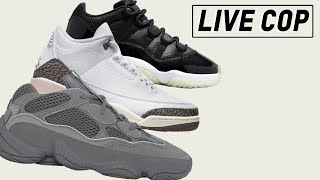 LIVE COP: Yeezy 500 Granite & Jordan 3 Dark Mocha + Jordan 11 Low 72-10