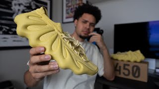THESE ARE WEIRD! $200 Adidas Yeezy 450 Sulfur Review