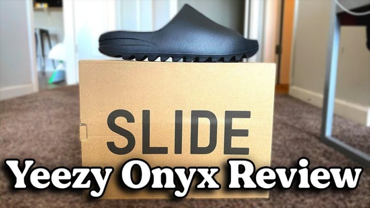 The BEST Yeezy Slide to BUY!!!| Yeezy Slide Onyx Review + On Feet & Sizing