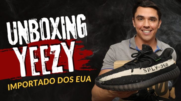 Unboxing Yeezy Boost 350 V2 Importado dos EUA