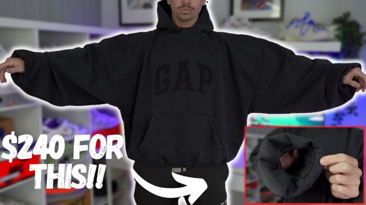 Well This Is Disappointing…Yeezy x Gap Balenciaga Hoodie Review