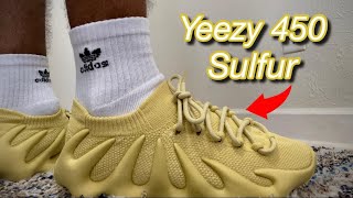 YEEZY 450 SULFUR On Feet/Review
