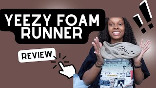 YEEZY FOAM RUNNER REVIEW | ON MY FEET + HONEST OPINION