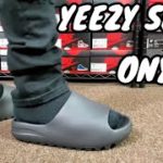 YEEZY SLIDE ONYX REVIEW & ON FEET + SIZING