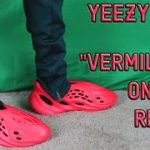 Yeezy Foam RNNR Vermillion On Feet Review