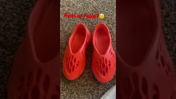Yeezy Foam Runners: Real or Fake? What do u think?