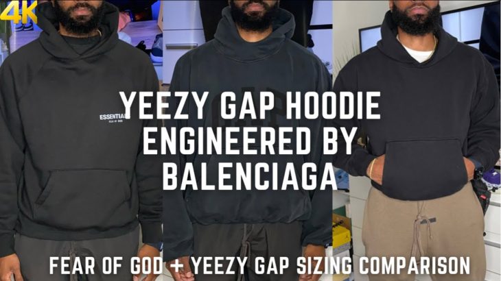 Yeezy Gap Balenciaga Hoodie Review + Sizing Advice And Comparison