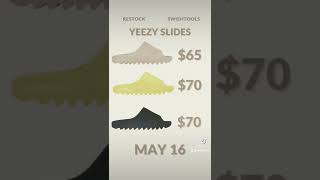 Yeezy Slides Restock