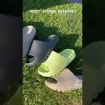 Yeezy Slides 🩴 #sneakers #sneakerheads #yeezy #yeezyslides #summer #shorts