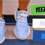 adidas Yeezy Boost 350 v2 “Mono Ice” #yeezy350v2 #lamerdubai #onfeet