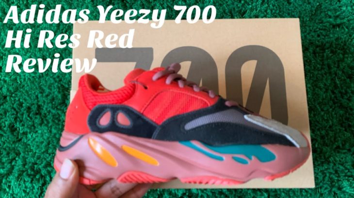 Adidas Yeezy Boost 700 Hi Res Red Review. Hi Res Red Yeezy 700 Review. Y’all Feeling These?
