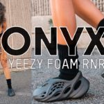 FINALLY! BUT IS IT ACTUALLY BLACK?  Yeezy Foam RNNR Onyx On Foot Review and How to Style