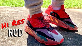 💢HI-RES RED💢 Yeezy Boost 700 (Hang~N~Swang REVIEW) gifted
