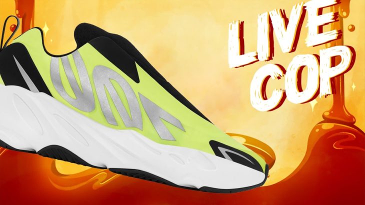 LIVE COP: Adidas Yeezy MNVN Phosphor – Laceless!