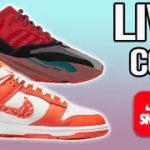 Live Cop : Nike Dunk ‘Orange Paisley’ ‘Barbershops’ & Yeezy 700 ‘Hi Res Red’