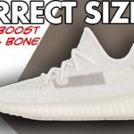 Sizing guide YEEZY BOOST 350 V2 Bone preview sizing 2022 #shorts