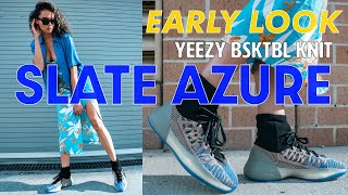 WHAT’S SO SPECIAL? Yeezy BSKTBL Knit Slate Azure Early On Review and How to Style