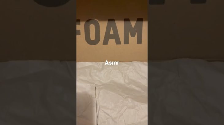 Yeezy foam runner unboxing #asmr #yeezyfoamrunner #yeezy