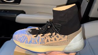 Adidas Yeezy Basketball Knit Slate Azure Shoes
