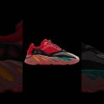 Adidas Yeezy Boost 700 ‘Hi-Res Red’ #adidas #yeezy #sneakers #shorts