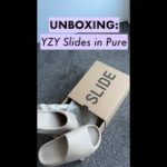 Adidas Yeezy Slides (Pure) Unboxing  ☁️