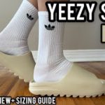 BEST YEEZY SLIDE?! Yeezy Slide Bone 2022 Restock Review, Sizing & On Feet!
