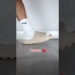 Hype Sneaker tell you how to correctly wear Yeezy Slide