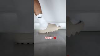 Hype Sneaker tell you how to correctly wear Yeezy Slide