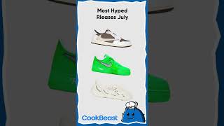 JULY MOST HYPED SNEAKERS RELEASES, TRAVIS SCOTT, OFF WHITE & YEEZY #shorts