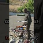 Kanye west walking on Yeezys #shorts video by 60secondsofrap
