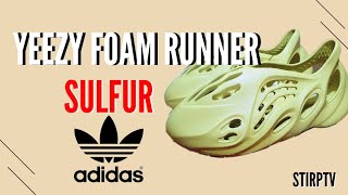 The Yeezy Foam Runner Sulfur Quick Look #yeezy #adidas