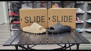 Yeezy Slides – Onyx & Bone – unbox and review