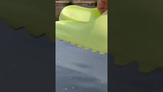yeezy slide unboxing,do you like this green?