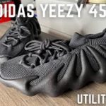 Adidas Yeezy 450 Utility Black On Feet Review With Sizing Tips