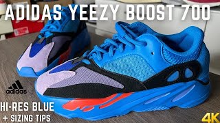 Adidas Yeezy 700 Hi Res Blue On Feet Review
