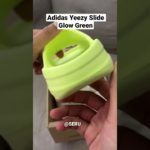 Adidas Yeezy Slide Glow Green on hand #shorts #adidasyeezyslide #yeezyslideGlowGreen #Yeezyslide