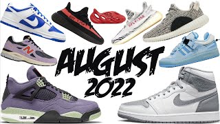 Die besten Sneaker Releases im August 2022 (Yeezy Day, Snkrs Day, adidas, Nike, New Balance, Jordan)