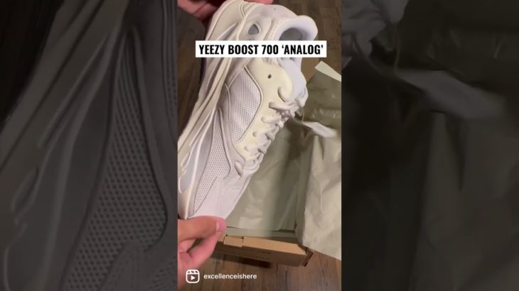 EXCELLENCE | Unboxing the Best ‘Dad Sneaker’ of 2022 | Yeezy Boost 700 ‘ANALOG’  #yeezy #asmr #kicks