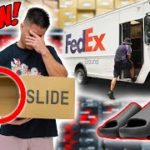 FEDEX DRIVER STOLE MY YEEZY SLIDES! *A Day in the Life of a Sneaker Store Owner*