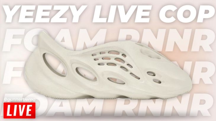 HOW TO COP YEEZY FOAM RNNER LIVE STREAM/ LIVE COP SNEAKER RESELLING COOK GROUP ROAD TO $1 MILLION