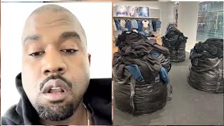 Kanye West RESPONDS To Fans Upset With Him For Selling Yeezy Gap Clothing In Trash Bags (MUST WATCH)