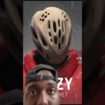 Kanye West dropping a new Yeezy foam helmet