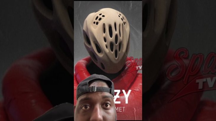 Kanye West dropping a new Yeezy foam helmet