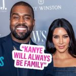 Kim Kardashian Supports Kanye West in Yeezy Family Pics | E! News