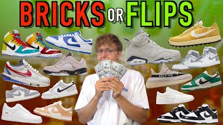 TOO MANY DUNKS! Sneaker Releases BRICKS or FLIPS | Yeezy 350 Core, Tom Sachs, Nike Restocks