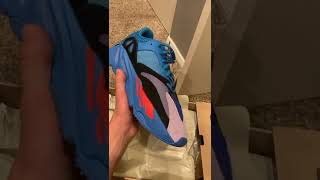 Taking a Look at the Hi-Res BLUE Yeezy 700s. PRETTY FIRE!!!