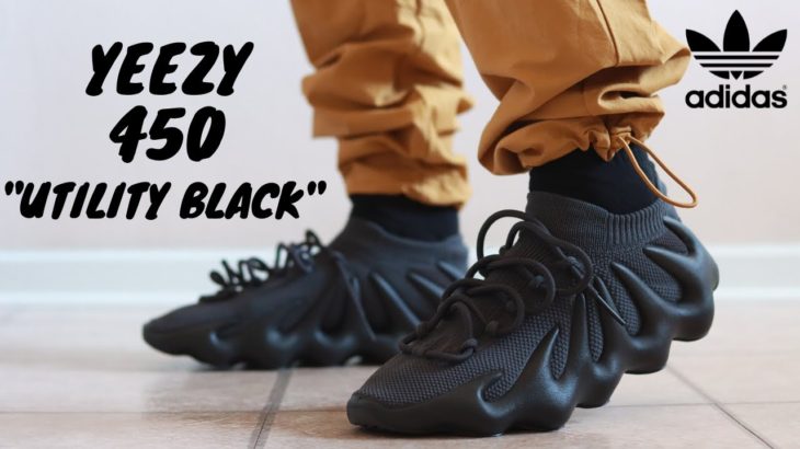 These Are BETTER Than TURTLE DOVE! Adidas Yeezy 450 “UTILITY BLACK” Review & On Feet