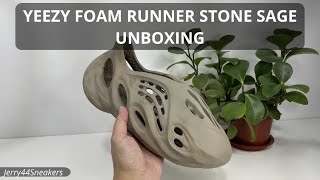 [Unboxing] Yeezy Foam Runner Stone Sage